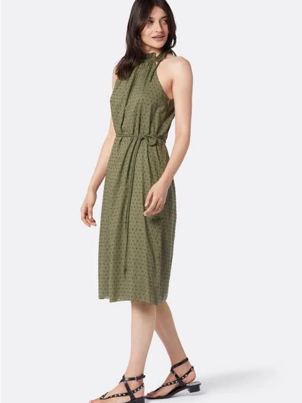 Joie 100% Cotton Marietta Midi Dress